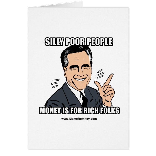 SILLY POOR PEOPLE (Front)