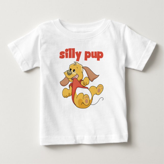 Silly Pup Baby T-Shirt (Front)