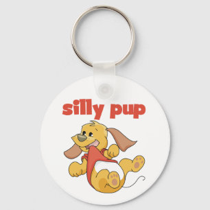 Silly Pup Tshirts and Gifts Key Ring