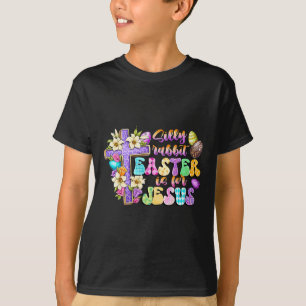 Silly Rabbit Easter Is For Jesus Religious Christi T-Shirt