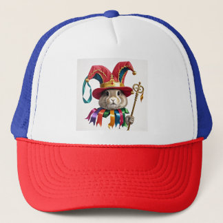 Silly rabbit from the cut trucker hat