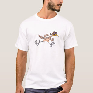 silly roadrunner bird cartoon T-Shirt