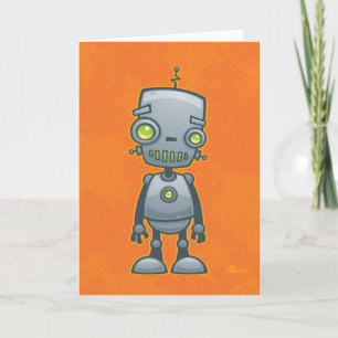 Silly Robot Card
