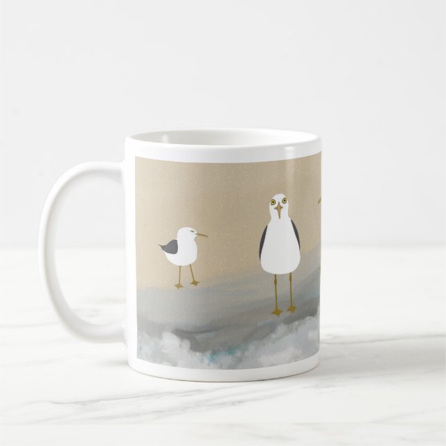 Silly Seagulls Mug (Left)