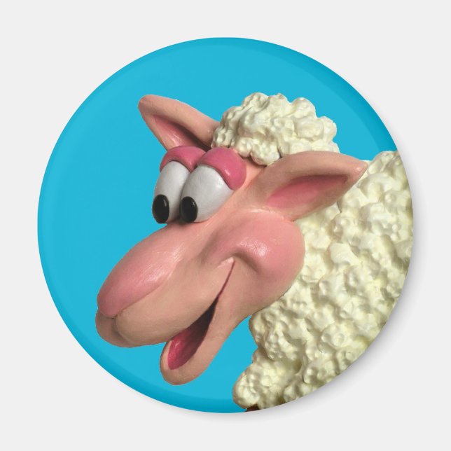 Silly Sheep Magnet (Front)