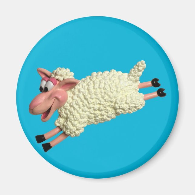 Silly Sheep Magnet (Front)