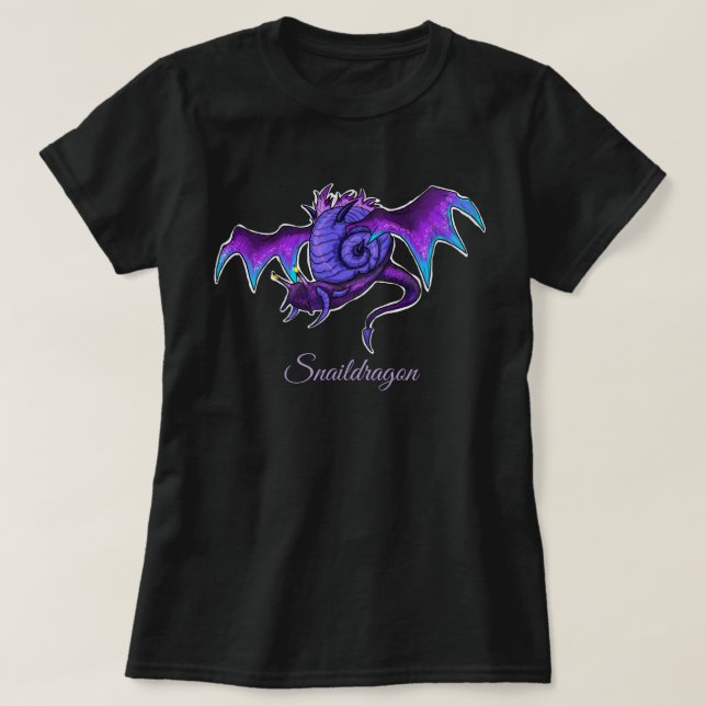 Silly Snaildragon T-shirt (Design Front)