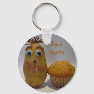 Silly Spud Muffin Keychain
