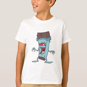 silly super villian evil chocolate candy bar T-Shirt