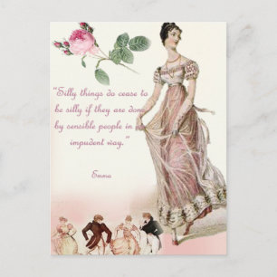 Silly Things Postcard