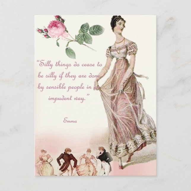 Silly Things Postcard (Front)