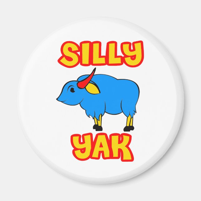 Silly Yak Magnet (Front)