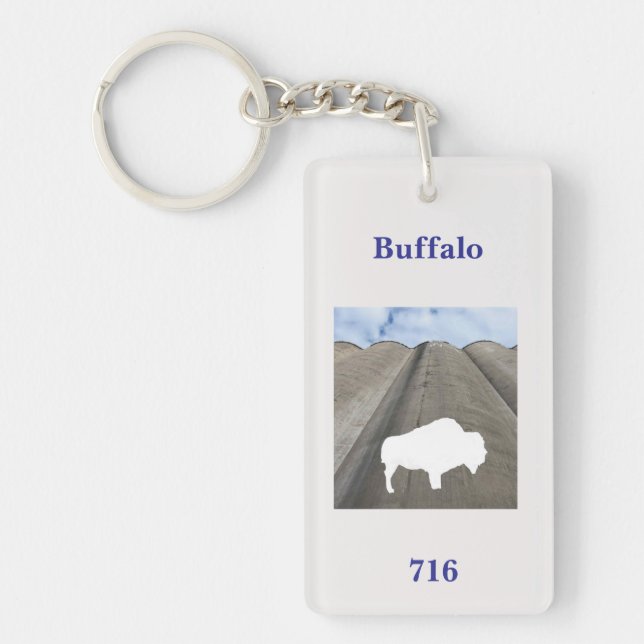 Silo and Buffalo 2 Keychain (Front)