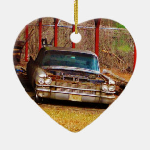 Silver 1963 Sadan Deville Ceramic Tree Decoration