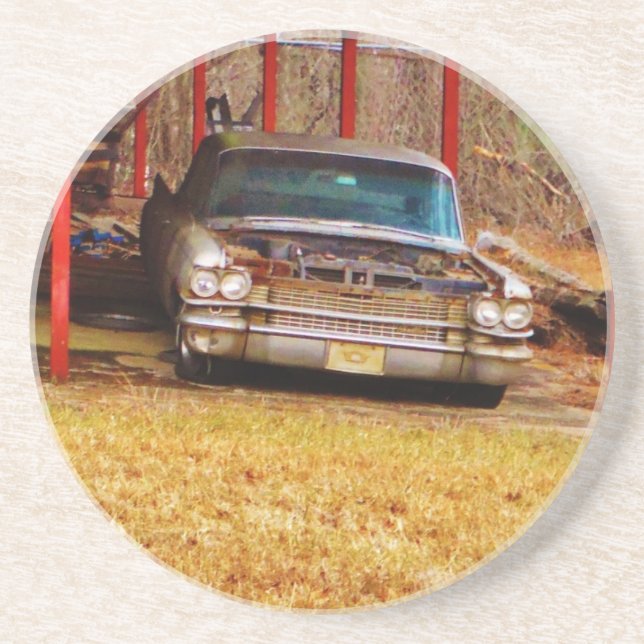 Silver 1963 Sadan Deville Coaster (Front)