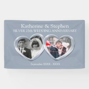  Anniversary  Wedding  Banners Zazzle co nz 