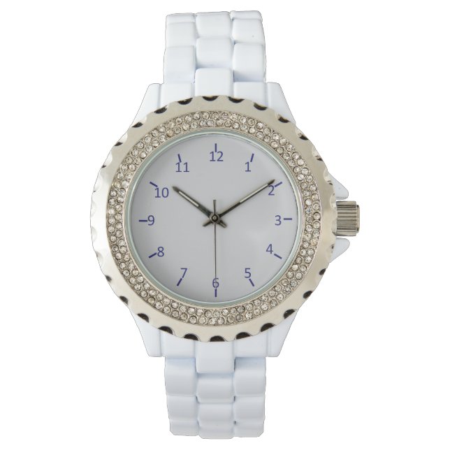Silver and Blue Outlaw Watch (Front)
