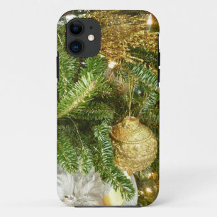 Silver and Gold Christmas Tree I Holiday Case-Mate iPhone Case