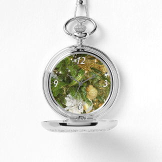 Silver and Gold Christmas Tree I Holiday Watch