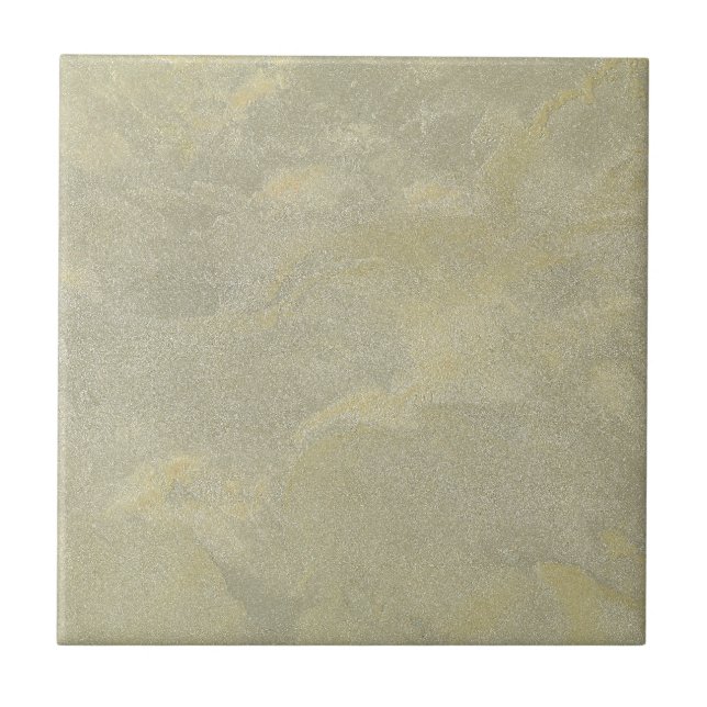 Silver And Gold Metallic Plaster 1 Tile (Front)