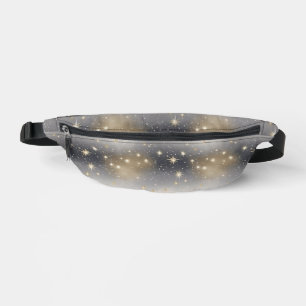 Silver and Gold Sparkle Glam Fanny Pack