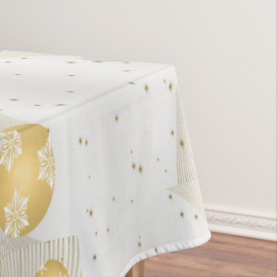 Silver and Gold Tablecloth