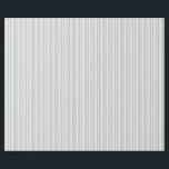 Silver and White Stripes Wrapping Paper<br><div class="desc">Silver and White Stripes - Thick and thin alternating stripes in burnished matte Christmas silver set off against bright white make an eye-catching and pleasing repeat pattern.  Elegant and classic,  use Silver and White Stripes with Christmas colours of Red and Green to mark the festive season.</div>