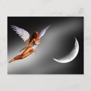 Silver Angel Fantasy/Sci Fi Designed Postcards
