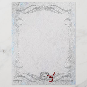 Silver Anniversary Letterhead Design