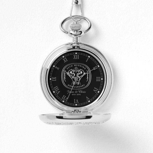 Silver Anniversary Pocket Watch (Front)