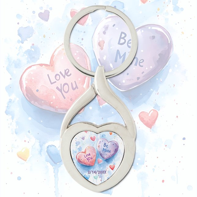 Silver Anniversary Sweetheart Keychain (Creator Uploaded)
