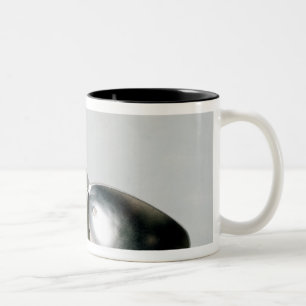Silver apostle spoon with gold seal top, 1668 Two-Tone coffee mug
