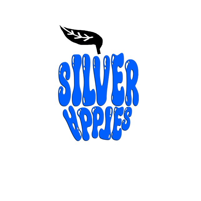 Silver Apples Blue Script Unisex Band T-Shirt (Creator Uploaded)