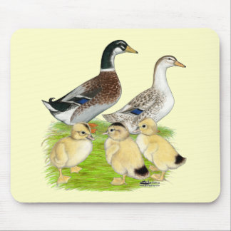 Silver Appleyard Family Mouse Pad
