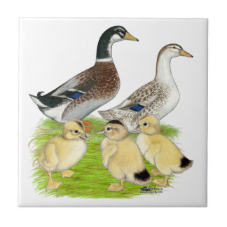 Silver Appleyard Family Tile