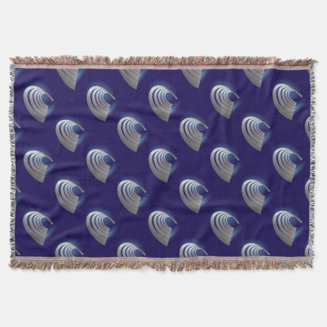 silver arcade tunnel throw blanket (Front)