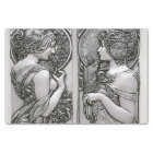 Silver ,Art nouveau ,design, females,Mucha,beautif