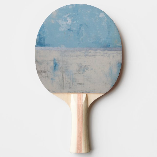 Silver Aura Ping Pong Paddle (Front)