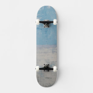 Silver Aura Skateboard