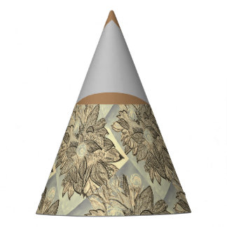 Silver Basket without Handle I Party Hat