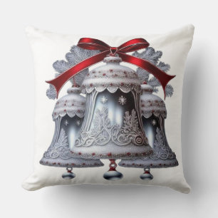 Silver bells cushion