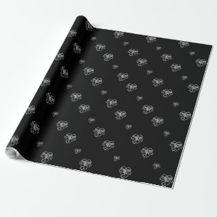 Silver Bells Wrapping Paper