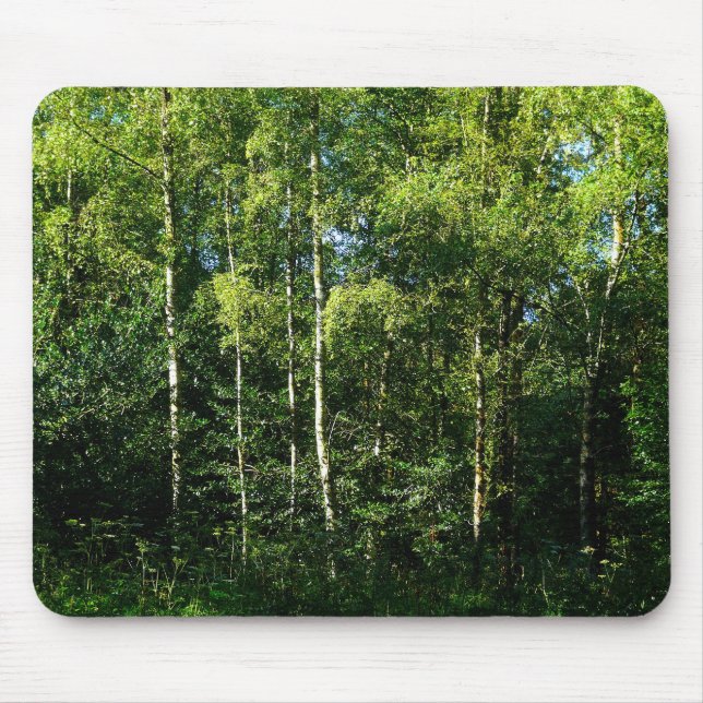 Silver Birch Mouse Pad (Front)