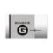 Silver Black White Business Card BW 3 Restaurant