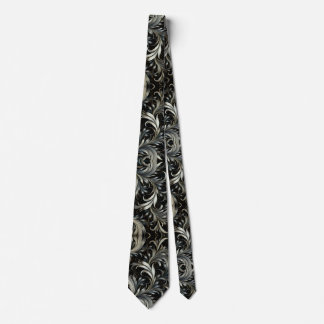 Silver Blue Tie