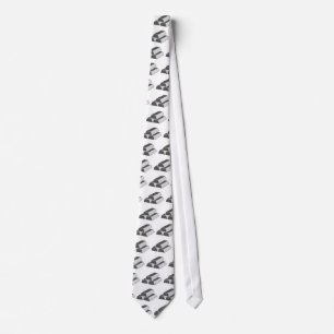 Silver Bricks Tie