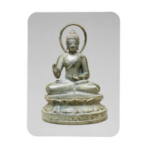 Silver Buddha Fine Art Photography Magnet