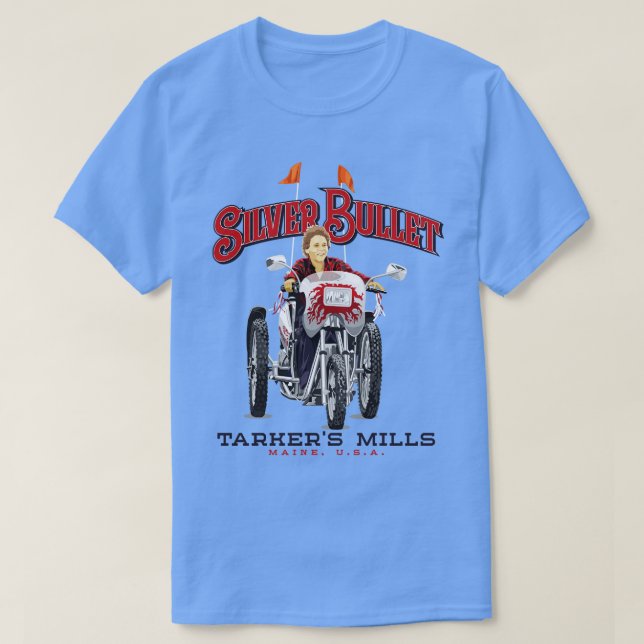 Silver Bullet Tarkers Mills T-Shirt (Design Front)