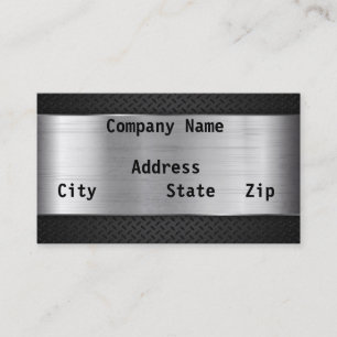 Silver Business Card