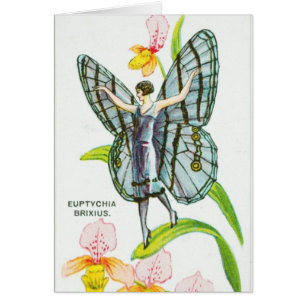 Silver Butterfly Girl